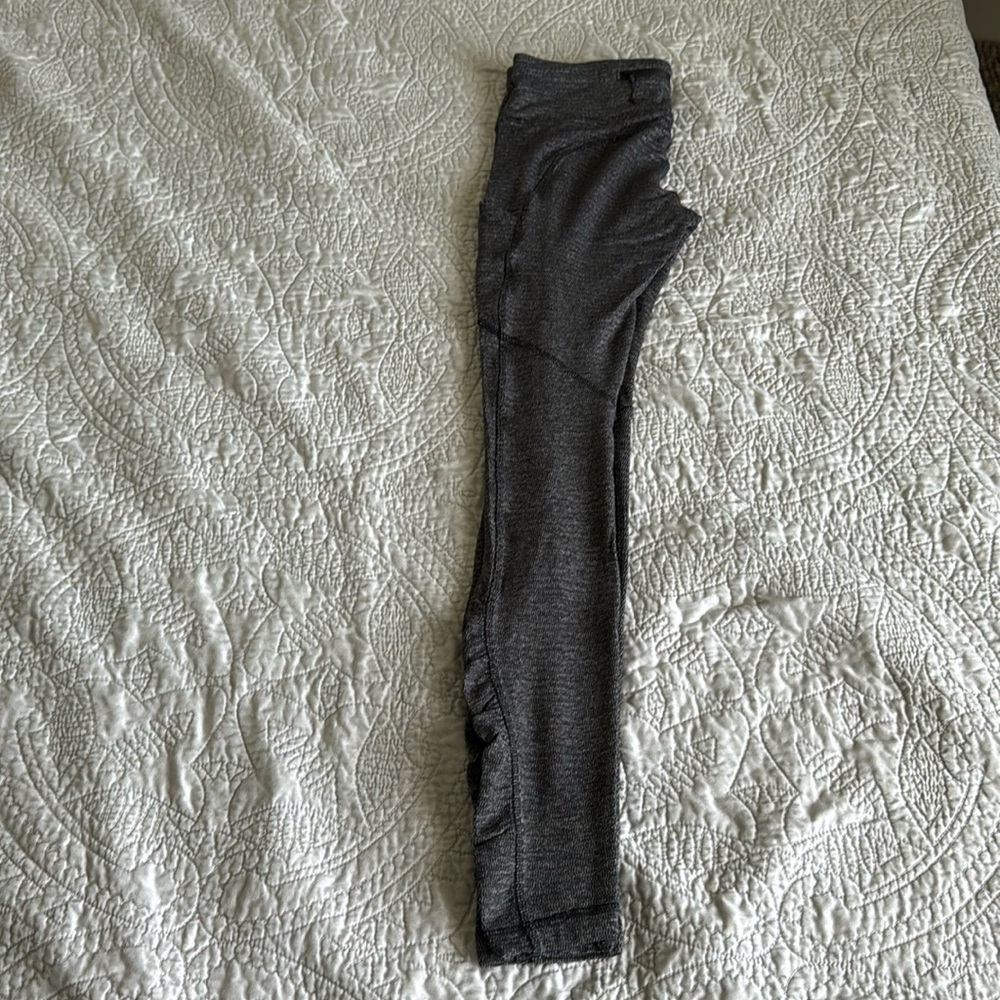Lululemon speed tights. Brushed. Small/6 in herringbone. Exclusive!